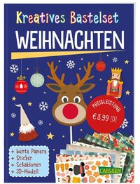 Bastelset für Kinder: Kreatives Bastelset: Weihnachten von Anton Poitier