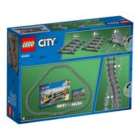 LEGO City 60205 Schienen, 20 Stück, Erweiterungsset für Kinder