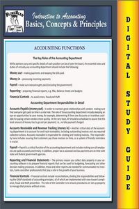 Produktbild: Accounting Basics, Concepts & Principles (Blokehead Easy Study Guide)