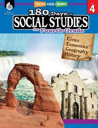 Produktbild: 180 Days of Social Studies for Fourth Grade