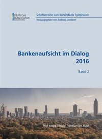 Produktbild: Bankenaufsicht im Dialog 2016