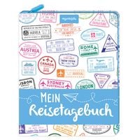 Produktbild: Mein Reise-Tagebuch - Eintragbuch mit Rei&szlig;verschluss