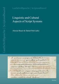 Produktbild: Linguistic and Cultural Aspects of Script Systems