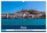Produktbild: Ibiza Dalt Vila, Sa Penya und La Marina (Wandkalender 2027 DIN A3 quer), CALVENDO Monatskalender