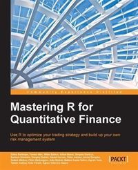 Produktbild: Mastering R for Quantitative Finance