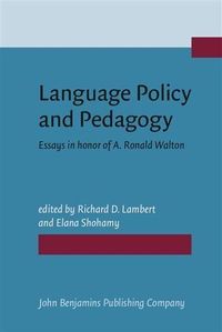 Produktbild: Language Policy and Pedagogy