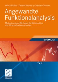Produktbild: Angewandte Funktionalanalysis