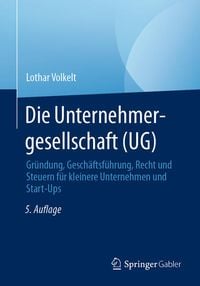 Bild vom Artikel Die Unternehmergesellschaft (UG) vom Autor Lothar Volkelt