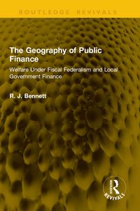 Produktbild: The Geography of Public Finance