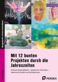 Produktbild: Mit 12 bunten Projekten durch die Jahreszeiten