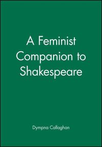 Produktbild: Feminist Companion To Shakespe