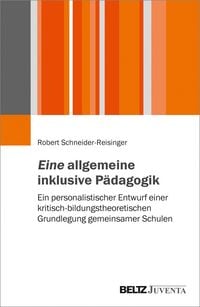 Produktbild: Eine allgemeine inklusive P&auml;dagogik