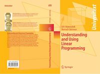 Produktbild: Understanding and Using Linear Programming