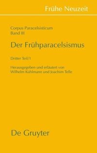Produktbild: Der Fr&uuml;hparacelsismus / Teil 3