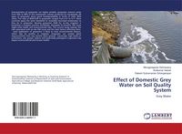 Produktbild: Effect of Domestic Grey Water on Soil Quality System