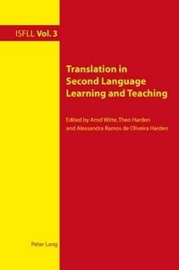Produktbild: Translation in Second Language Learning and Teaching