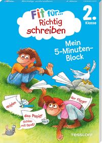Produktbild: Fit f&uuml;r... Richtig schreiben 2. Klasse. Mein 5-Minuten-Block