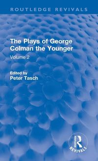 Produktbild: The Plays of George Colman the Younger