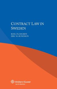 Produktbild: Contract Law in Sweden