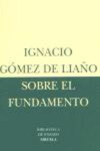 Produktbild: Sobre el fundamento