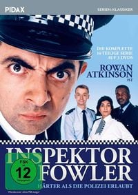 Produktbild: Inspektor Fowler - H&auml;rter als die Polizei erlaubt (The Thin Blue Line) / Die komplette 14-teilige Kulterie mit Rowan Atkinson (bekannt als &bdquo;Mr. Bean&ldquo;) (Pidax Serien-Klassiker) [2 DVDs]