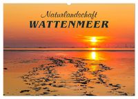 Produktbild: Naturlandschaft WATTENMEER (Wandkalender 2027 DIN A2 quer), CALVENDO Monatskalender