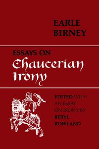 Produktbild: Essays on Chaucerian Irony