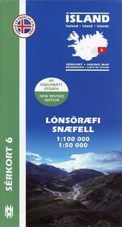 Produktbild: Island Serkort 06 Lons&ouml;raefi, Snaefell