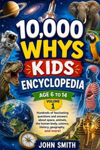 Produktbild: 10,000 WHYS KIDS ENCYCLOPEDIA Ages 6 to 14, Volume One