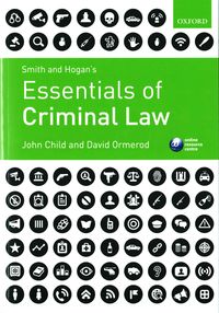 Produktbild: Child, J: Smith & Hogan's Essentials of Criminal Law