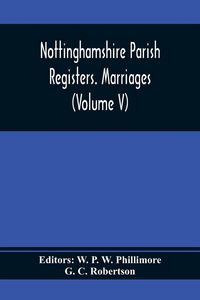 Produktbild: Nottinghamshire Parish Registers. Marriages (Volume V)