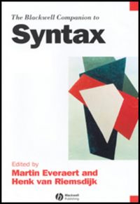 Produktbild: The Blackwell Companion to Syntax