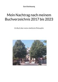 Produktbild: Mein Nachtrag nach meinem Buchverzeichnis 2017 bis 2023