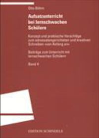 Produktbild: Aufsatzunterricht bei lernschwachen Sch&uuml;lern