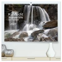 Produktbild: Kuhflucht Wasserf&auml;lle bei Farchant (hochwertiger Premium Wandkalender 2027 DIN A2 quer), Kunstdruck in Hochglanz