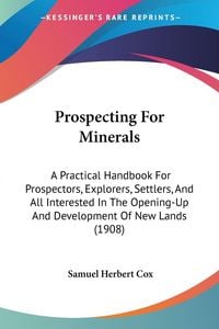 Produktbild: Cox, S: Prospecting For Minerals
