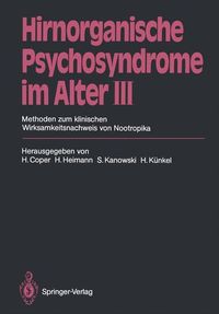 Produktbild: Hirnorganische Psychosyndrome im Alter III