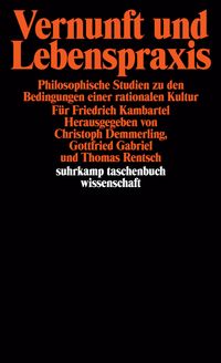 Produktbild: Vernunft und Lebenspraxis