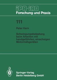 Produktbild: Schwingungsbelastung beim Arbeiten mit handgef&uuml;hrten, einachsigen Motorm&auml;hger&auml;ten