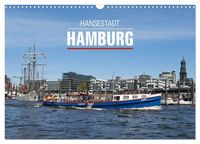 Produktbild: Hansestadt Hamburg (Wandkalender 2026 DIN A3 quer), CALVENDO Monatskalender