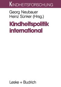 Produktbild: Kindheitspolitik international