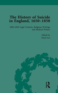 Produktbild: The History of Suicide in England, 1650-1850, Part II vol 7