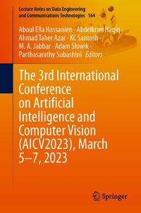 Produktbild: The 3rd International Conference on Artificial Intelligence and Computer Vision (AICV2023), March 5&ndash;7, 2023