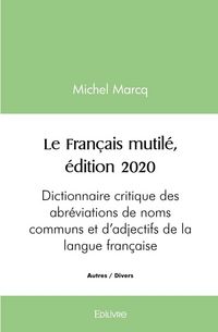 Produktbild: Le francais mutile, edition 2020