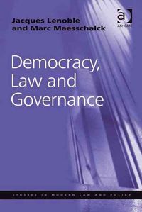 Produktbild: Lenoble, J: Democracy, Law and Governance