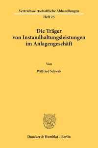 Produktbild: Die Tr&auml;ger von Instandhaltungsleistungen im Anlagengesch&auml;ft.