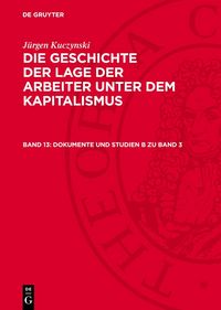 Produktbild: Dokumente und Studien B zu Band 3