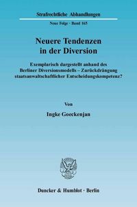 Produktbild: Neuere Tendenzen in der Diversion.