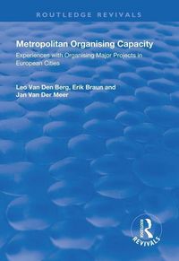 Produktbild: Berg, L: Metropolitan Organising Capacity