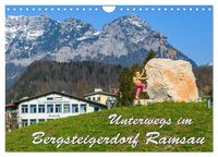 Produktbild: Unterwegs im Bergsteigerdorf Ramsau (Wandkalender 2026 DIN A4 quer), CALVENDO Monatskalender